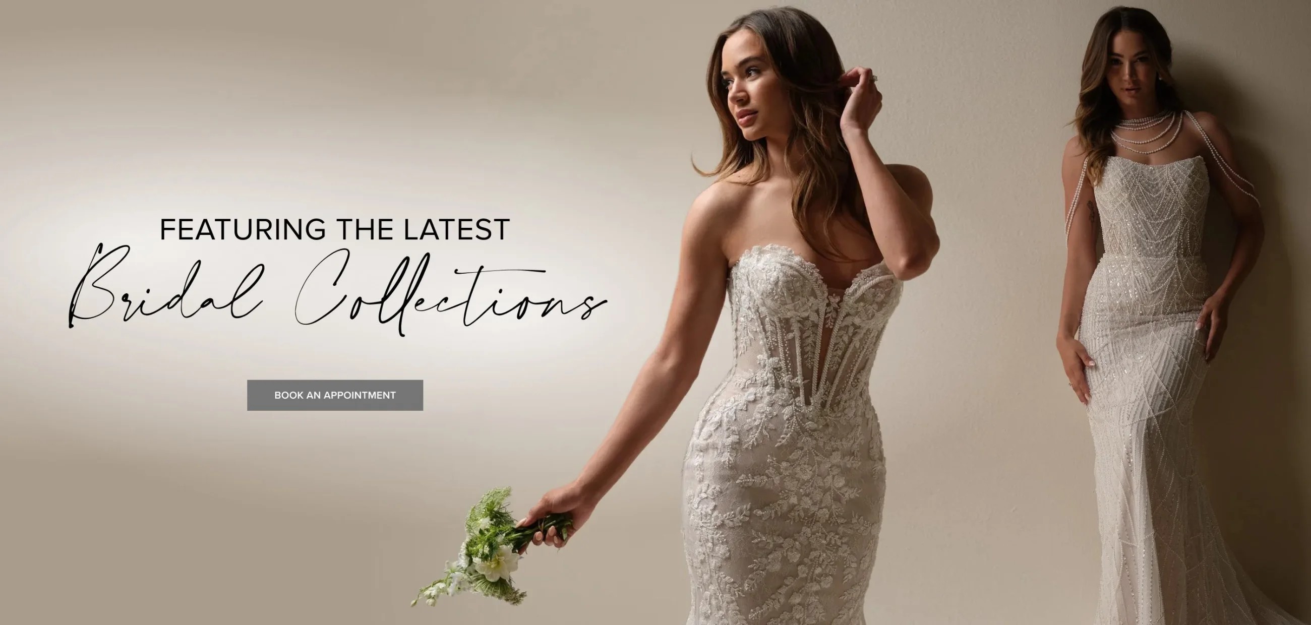 Featuring the latest Bridal Collections Desktop